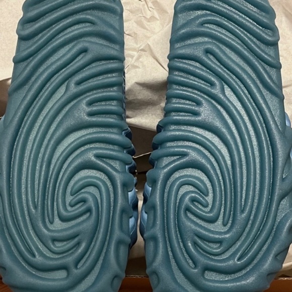 Salehe Bembury X Crocs The Pollex Slide sandal W9 M7 NIB Tashmoo blue Fingerprin main image 5